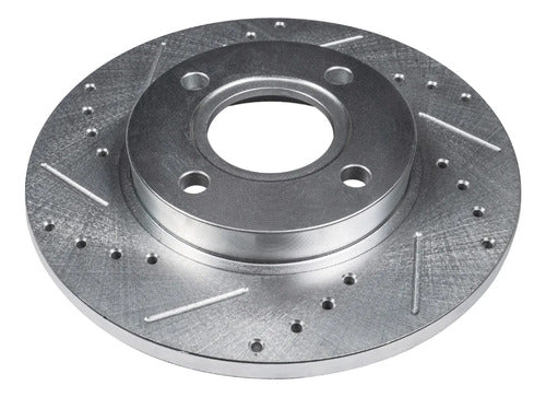 Discos Freno Traseros Ranurados Honda Civic Crx 1988-2001