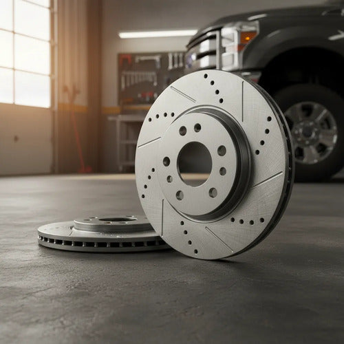 Discos Freno Delanteros Ranurados Ford F-250 1995-1999
