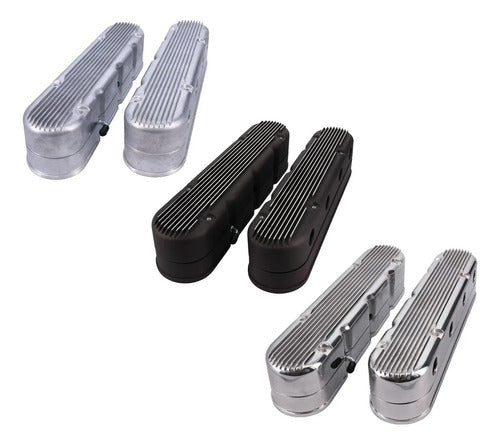 Tapas de Punterías Aluminio Con Aletas Con Base de Bobinas LS Chevrolet GMC 6.0 LQ4
