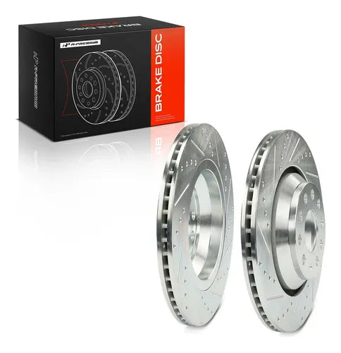 Disco Freno Trasero Ranurado Volkswagen Audi 2006-2023