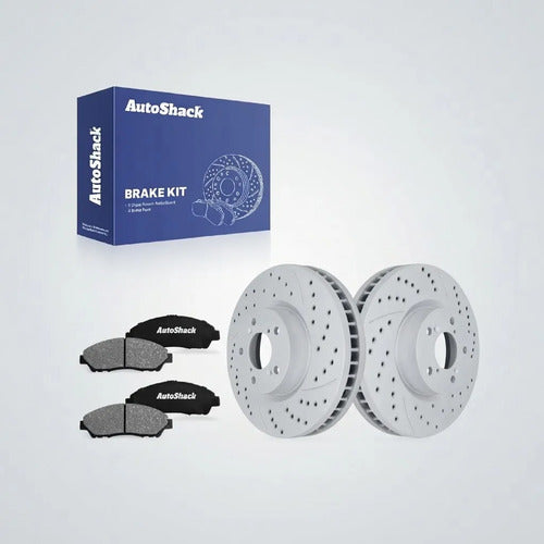 Kit Frenos Discos Ranurados Honda Pilot 2009-2015