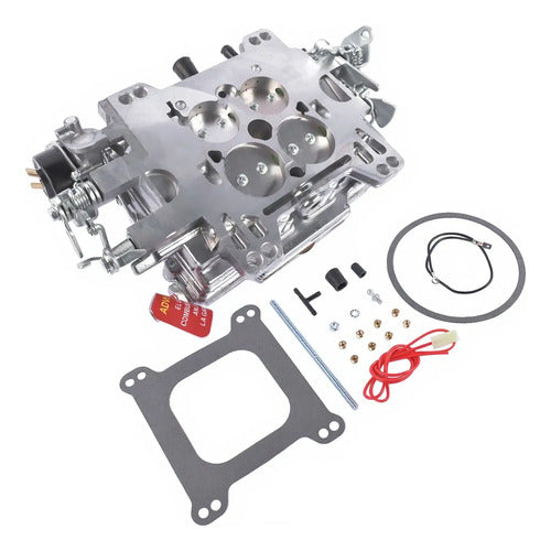 Carburador 4 Gargantas 500 Cfm Choke Eléctrico Ford 302 351 F100 F150 F250 F350 Bronco