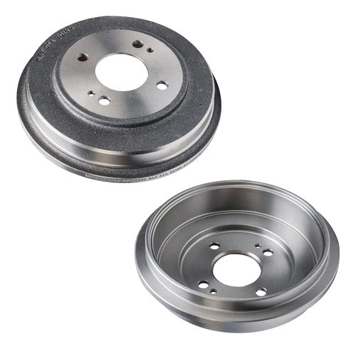 Kit Frenos Discos Honda Civic 2001-2005 Tambor Trasero