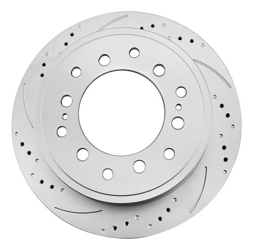 Kit Frenos Discos Ranurados Toyota 4runner Fj Cruiser