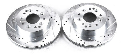 Discos Freno Delantero Powerstop Chevrolet Camaro Ranurados