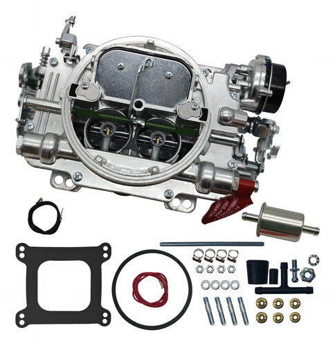 Carburador 4 Gargantas 800 Cfm Choke Eléctrico Dodge 383 400