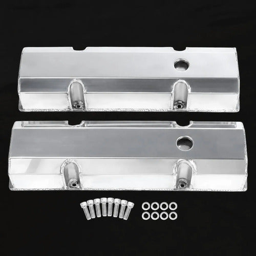 Tapas de Punterías Cromadas Altas Fabricadas SBC Chevrolet GMC 283 305 327 350 400