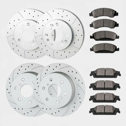 Kit Frenos Chevrolet Avalanche Tahoe 2007-2013 Ranurados