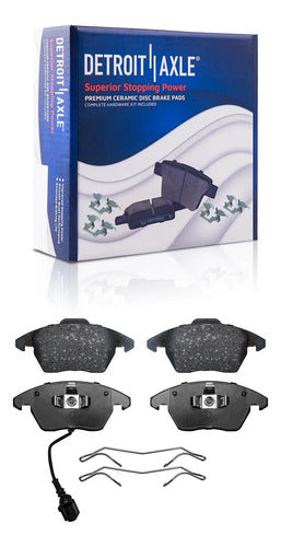 Kit Frenos Discos Ranurados Audi A3 Volkswagen Gti 2006-2011