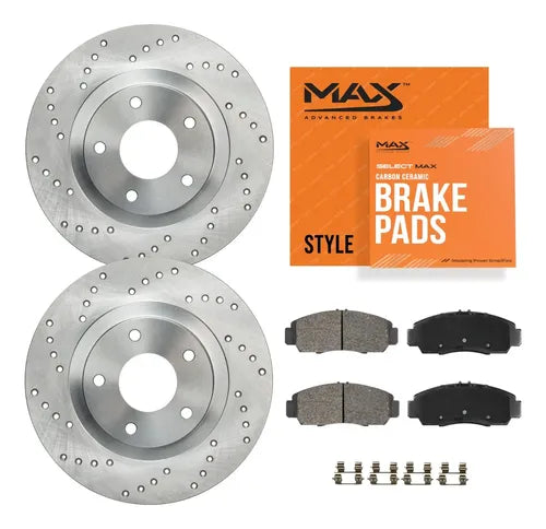 Kit Frenos Discos Perforados Honda Civic 2006-2011