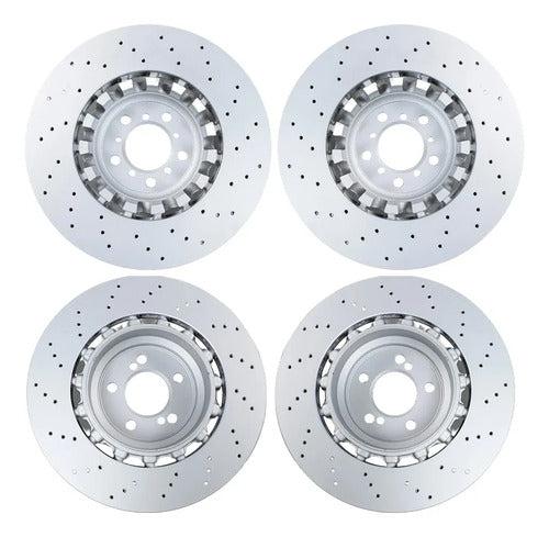 Discos Freno Bmw M3 M4 M2 2015-2020 Delantero Trasero