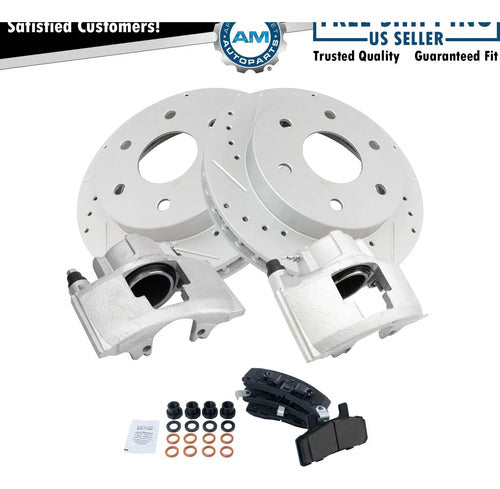 Kit Frenos Delantero Chevrolet K1500 Gmc Yukon 1988-2000