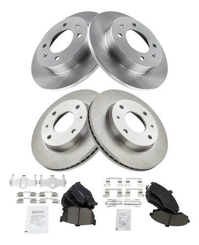 Kit Frenos Cerámicos Hyundai Elantra 2002-2005