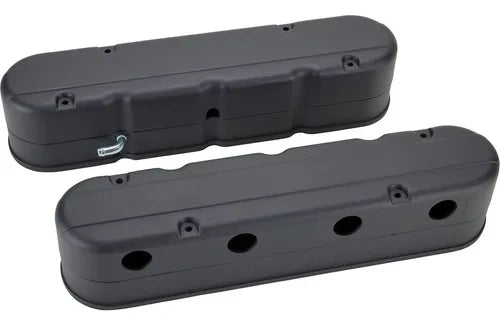 Tapas de Punterías Aluminio Lisas Con Base de Bobinas LS Chevrolet GMC 4.8 5.3 Silverado