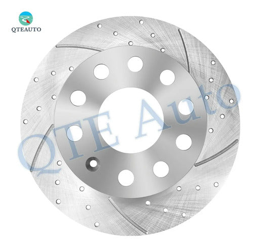 Discos Freno Traseros Ranurados Audi A3 Quattro 2004-2013