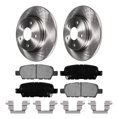 Kit Frenos Trasero Nissan Altima 2002-2018 Cerámicos