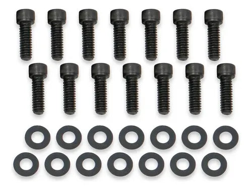 Tapas de Punterías Negras Altas Fabricadas BBC Chevrolet GMC 396 427 454