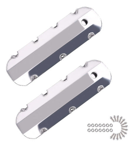 Tapas de Punterías Aluminio Altas Con Respiradero BBC Chevrolet GMC 396 427 454