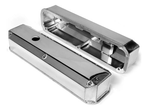 Tapas de Punterías Aluminio Altas Fabricadas Small Block Dodge Plymouth Chrysler 318 340