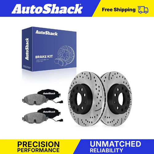 Kit Frenos Discos Ranurados Volkswagen E-golf 2015-2020