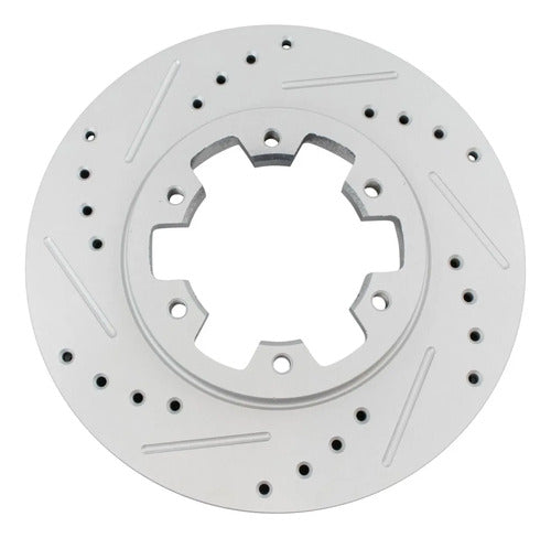 Discos Freno Delantero Ranurados Nissan Frontier 1998-2002