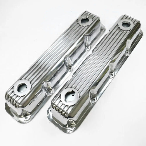 Tapas de Punterías Aluminio Con Aletas Dodge Jeep Ram Dakota Durango 5.2 5.9 Magnum