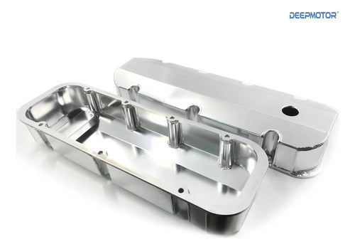 Tapas de Punterías Aluminio Fabricadas Con Respiradero BBC Chevrolet GMC 396 427 454