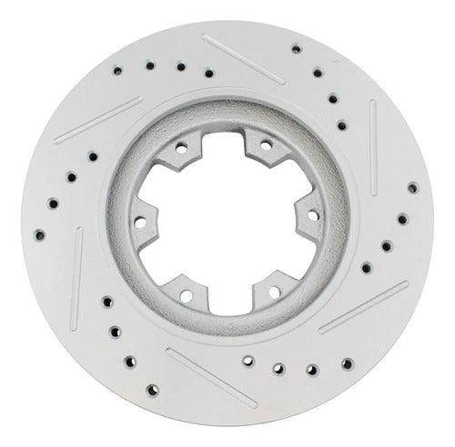 Discos Freno Delantero Ranurados Nissan Frontier 1998-2002