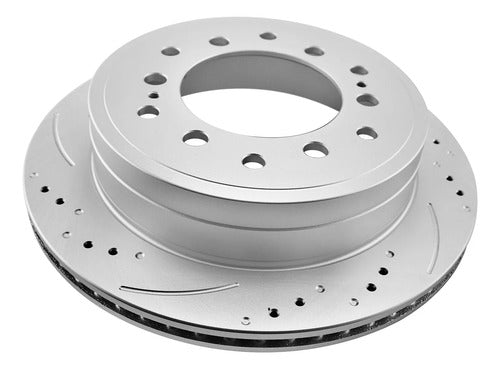 Kit Frenos Discos Ranurados Toyota 4runner Fj Cruiser