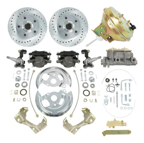 Kit Conversión Frenos Disco Gm A F X Body 1964-1972 9