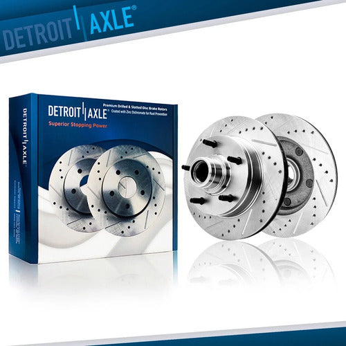 Discos Freno Delantero Ranurados Ford F-150 E-150 1994-96