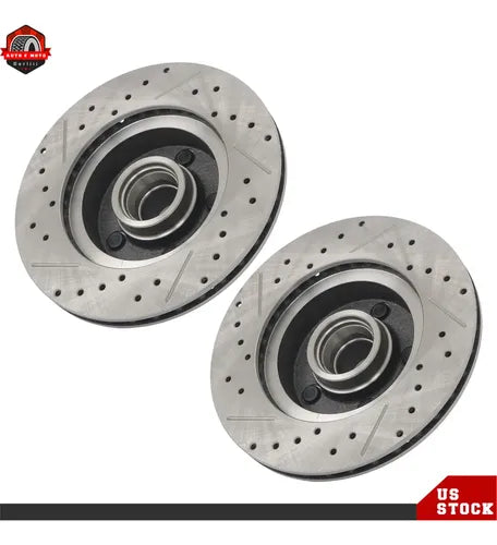 Kit Frenos Discos Ranurados Ford Mustang Ii 1974-1978