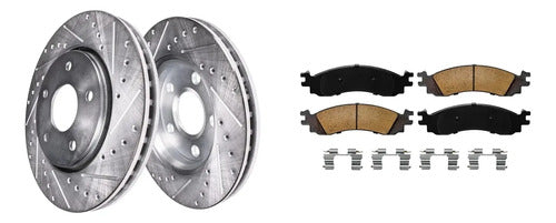 Kit Frenos Discos Perforados Ford Explorer 2006-2010