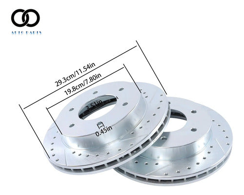 Kit Frenos Disco Trasero Chevrolet C10 K5 Blazer Gmc 1961-91