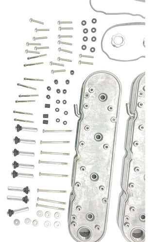 Tapas de Punterías Aluminio Con Aletas LS Chevrolet GMC 4.8 5.3 Silverado Sierra 1500
