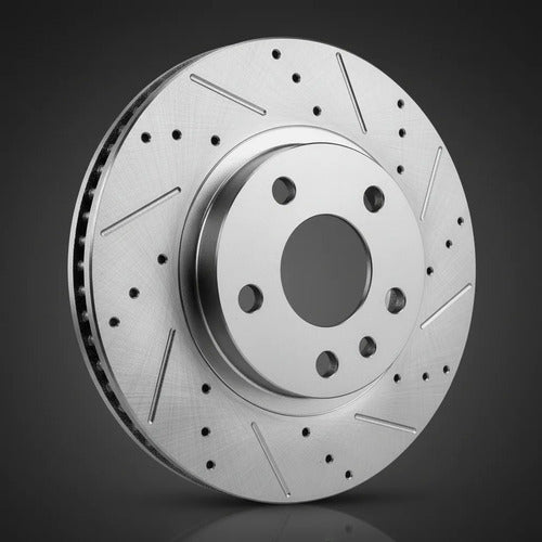 Kit Frenos Discos Ranurados Jeep Grand Cherokee 1999-2004