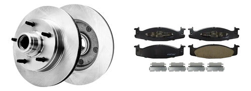 Kit Frenos Cerámicos Ford F-150 E-150 Econoline 1994-2001