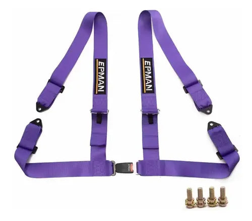 Cinturon O Arnes De Seguridad 4 Puntos Racing Carreras Autos