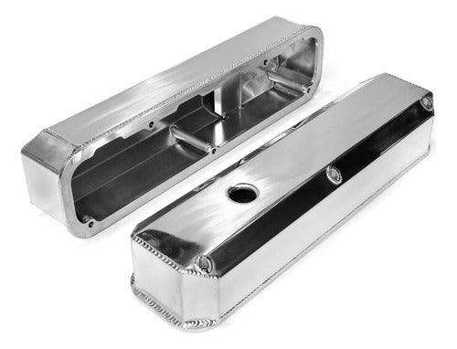 Tapas de Punterías Aluminio Altas Fabricadas Small Block Dodge Plymouth Chrysler 318 340