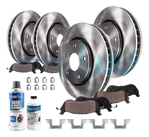 Kit Frenos Cerámicos Ford Mustang 2005-2010 4.0l