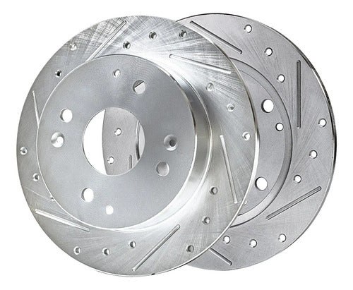 Discos Freno Traseros Honda Accord Acura Cl 1991-1997