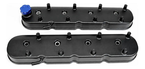 Tapas de Punterías Aluminio Con Base de Bobinas LS Chevrolet GMC 6.0 LQ4 Silverado Sierra