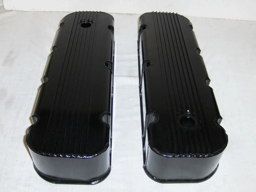 Tapas de Punterías Aluminio Altas Con Aletas Fabricadas BBC Chevrolet GMC 396 427 454