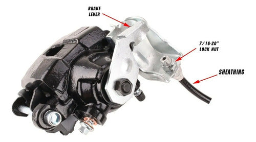 Kit Frenos Discos Trasero Jeep Cj7 Cj5 1976-1986