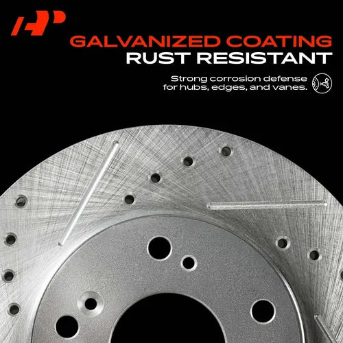 Disco Freno Trasero Ranurado Volkswagen Audi 2006-2023