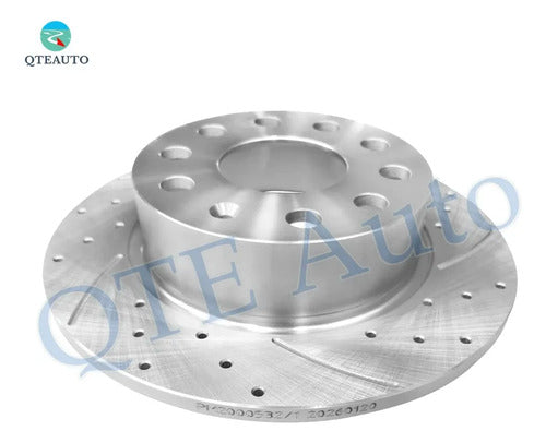 Discos Freno Traseros Ranurados Audi A3 Quattro 2004-2013