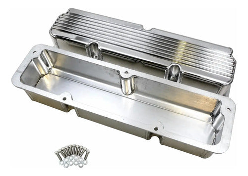 Tapas de Punterías Aluminio Altas Con Aletas Ford FE 352 360 390 428