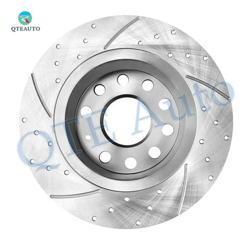 Discos Freno Traseros Ranurados Audi A3 Quattro 2004-2013