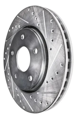 Discos Freno Perforados Ranurados Jeep Wrangler 2007-2017