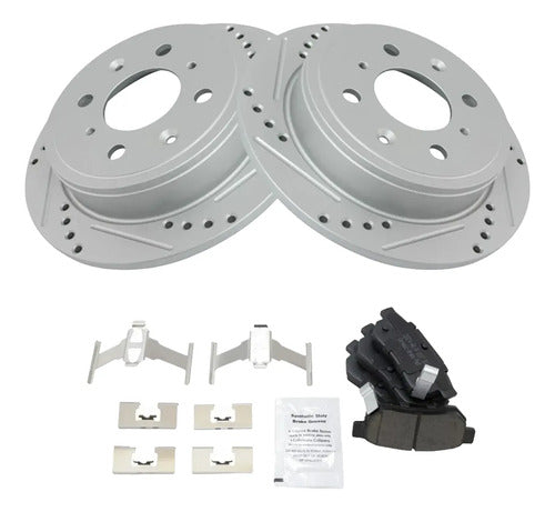 Kit Frenos Trasero Cerámicos Honda Crx Prelude 1988-1991